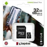 32GB micSDHC Canvas Select Plus 100R A1 C10